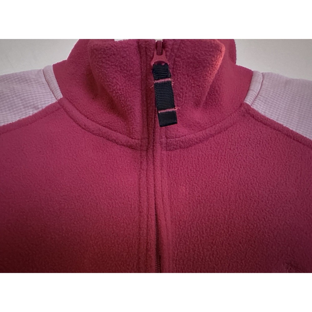 Brooks Brothers Women Pink Golden Fleece  1/4 Zip Jacket Size Large L‎ - Picture 3 of 7